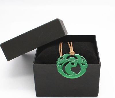 Lara Croft Tomb Raider Colgante Verde Encanto Unisex Collar 1