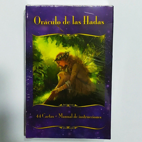 Mazo De Tarot Del Oráculo De Las Hadas  + Bolsa Porta Mazo 0