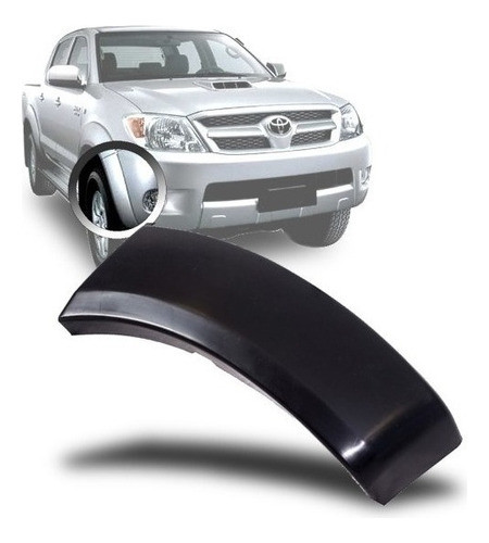 Fender Moldura Paragolpe Delantero Toyota Hilux 2008 Derecho 0