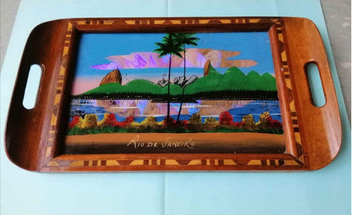 Bandeja Antigua Alas Mariposas No Envio 0