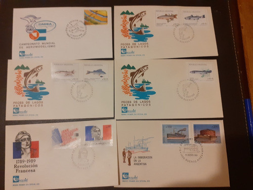 Lote 28 Sobres Primer Día Argentina. Año 1989 1