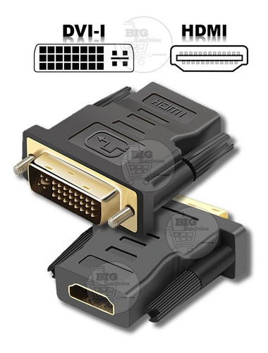 Adaptador Conversor Dvi A Hdmi 24+5 Pc A Tv Monitor Proyecto 1