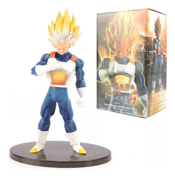 Figura Vegeta Super Saiyan 2 - Dragon Ball Z 20cm Ssj2 0