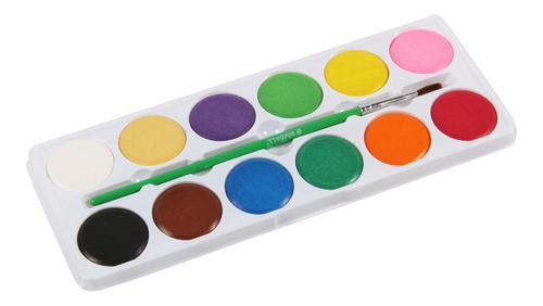 Kit Kids Acuarelas, Lápices Colores, Adh Glitter Simball 1