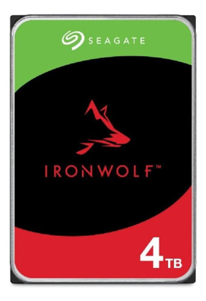 Disco Nas Interno Seagate Ironwolf St4000vn006 4tb 0