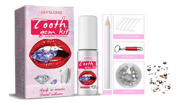 Tooth Gems Tooth Tool Joalheria Color Clear Teeth Jaysuing 0