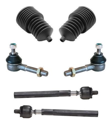 Kit Reforma De Dirección Renault 12 Extremos Precaps Fuelles 0