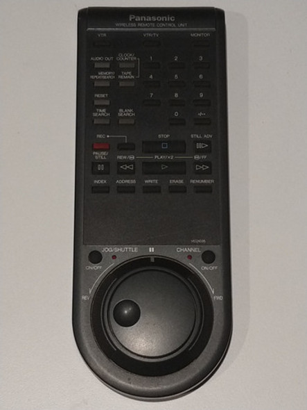 Control Remoto Panasonic Para Videocasetera Editora S-vhs 0