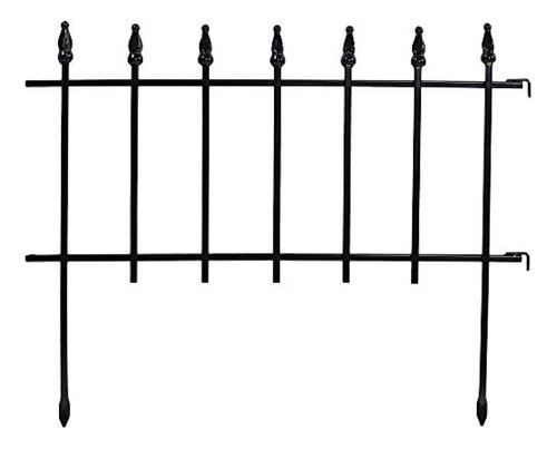 Paneles Para Cerca De Sunnydaze Juego De 5 Especialidad Negr 0