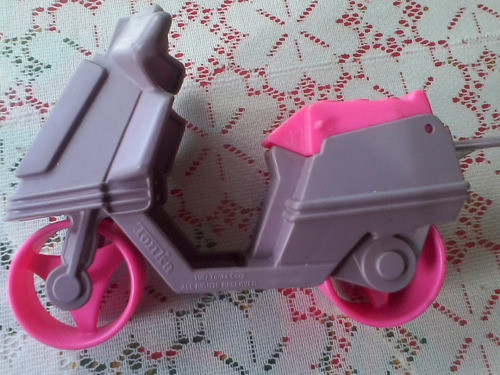Moto Retro Barbie Tonka Corp.año 1987 Japon 1