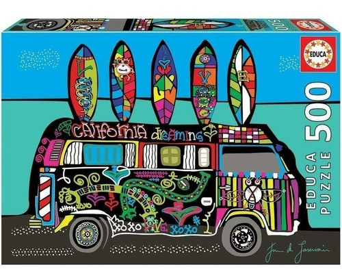 Puzzle Rompecabezas 500 Piezas California Dreaming Educa 0