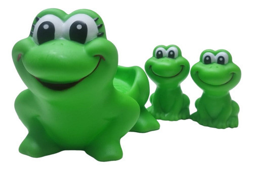 Conjunto Saboneteira Para Banho Unissex Sapa Mãe Verde 0