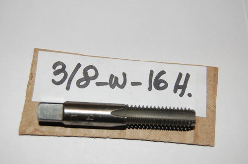 Macho  De  3/8 -  W -   16 Hilos  Usado 0
