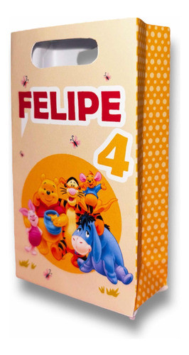 Bolsitas Sorpresitas Winnie Pooh X15 U Cumpleaños 0