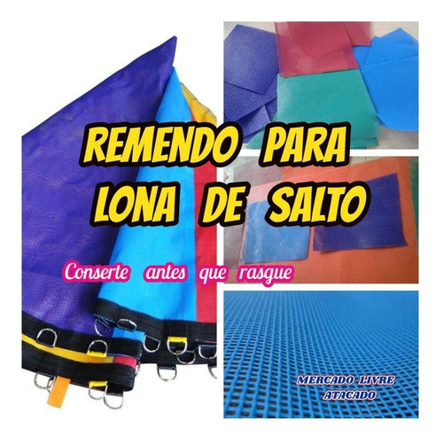 Reparo P/lona De Salto 2.00x0.20+10 Mola 18cnt P/pula Pula 0