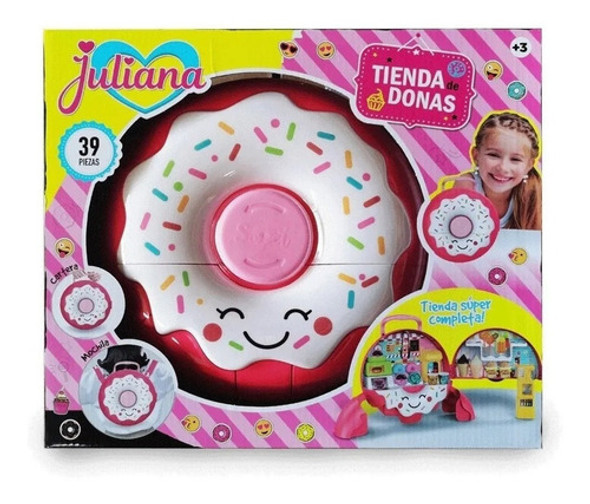 Juliana Tienda De Donas Portatil Valija Mochila Full 0