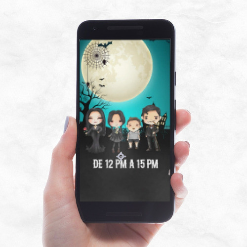 Video Invitación Animada De Merlina. Cumpleaños 1