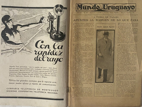 Mundo Uruguayo N° 690 Revolución De Uriburu Bs. As. 1930 Mu3 1