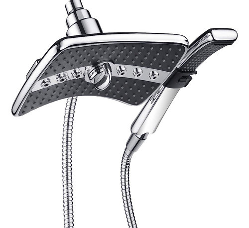 Bright Showers Dual Shower Charge Combo Set, Handheld Shower 0