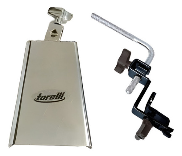 Kit Torelli Cowbell To055 Com Clamp Para Bumbo Ta421 0