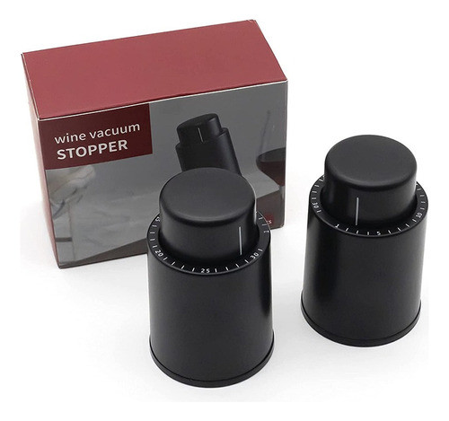 Tapon De Vacio Tapa Botellas Vino Conservador Hermético 1
