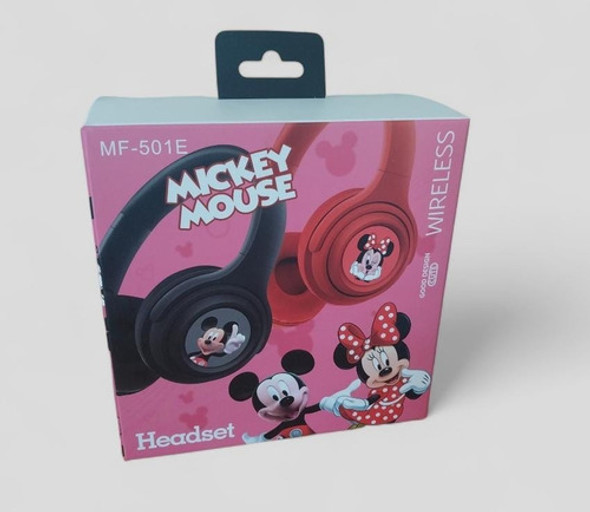 Auricular Para Niños Bluetooth Minnie Mouse Y Mickey Mouse 0
