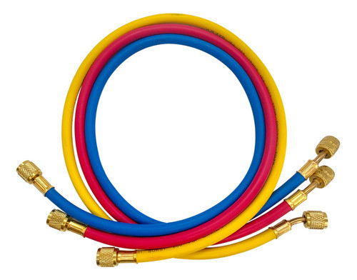 Juego De Mangueras De Carga Refrigeracion Aire Ac 90cm R410a 0