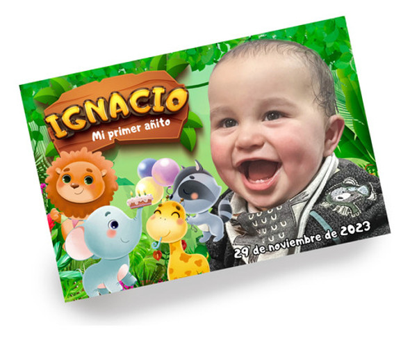 Iman Personalizado Laminado Souvenirs Diseño Incluido 0