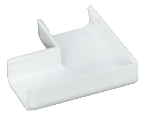 Curva Plana Cablecanal 20x10mm Blanco Zoloda Pack X10 1