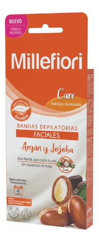 Bandas Depilatorias Faciales Millefiori Care X16 0
