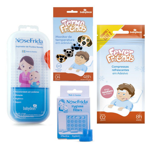 Kit Natural De Combate Ao Inverno Baby - 4 Itens - Babydeas 0