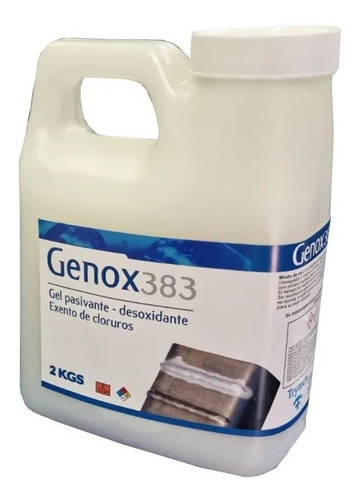 Pasivante Trytech Gel Genox 383 Bidon 2 Kg Para Inoxidables 0