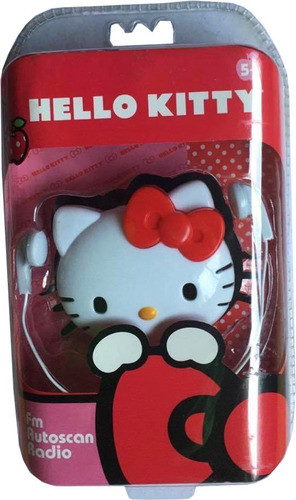 Hello Kitty Fm Autoscan Radio Original Intek 0