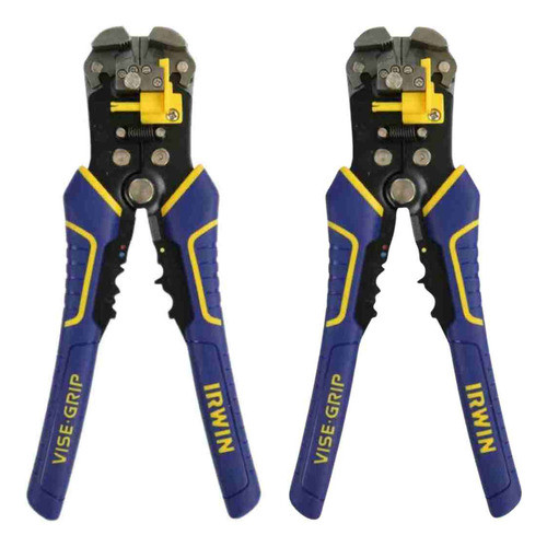 Kit 2 Alicates Desencapador Ajustável Vise-grip 8 Pol Irwin 0