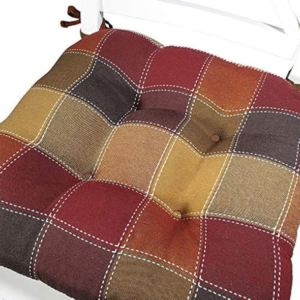 Arlee - Cojín De Asiento De Cojín De Silla A Cuadros Harris, 1