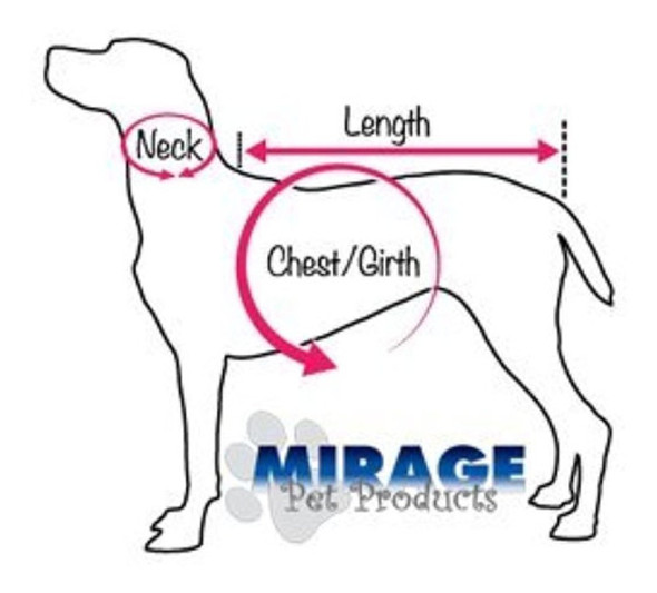 Mirage Productos Para Mascotas Chevron Paw Screen Print Shir 1