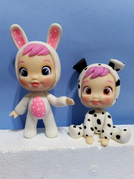 Adorno Para Torta Bebés Llorones, Baby Cry, Precio Por C/u 1