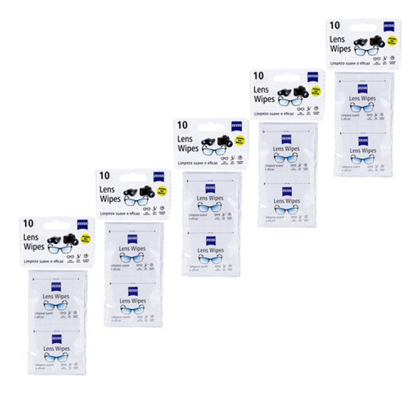 Lens Wipes Zeiss Leve 50 Pague 40 Unidades 1
