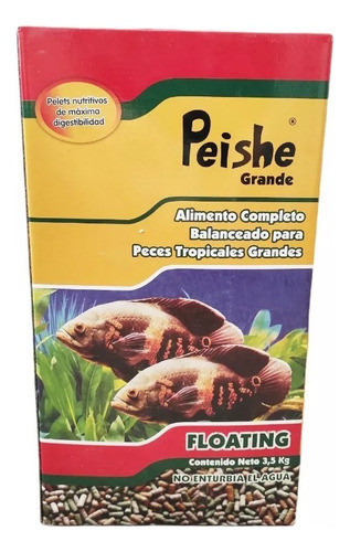 Alimento Shulet Peishe Grande Flote 3,5kg Peces Tropicales 0