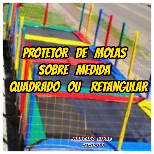 Protetor De Molas P/cama Elastica Retangular 5.00x3.00x0.40 0