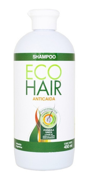 Eco Hair Shampoo Anticaída Fortalecedor Cabello Grande 0 Eco Hair Shampoo Anticaída Fortalecedor Cabello Grande 0
