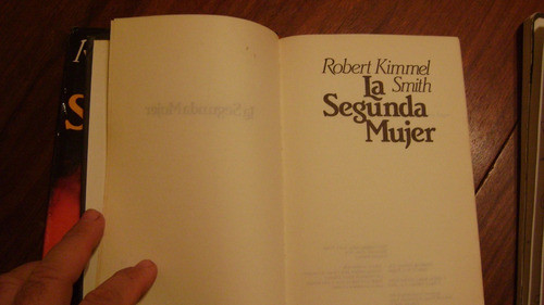 La Segunda Mujer.kimmel Smith Circulo De Lectores Serie 39.3 1