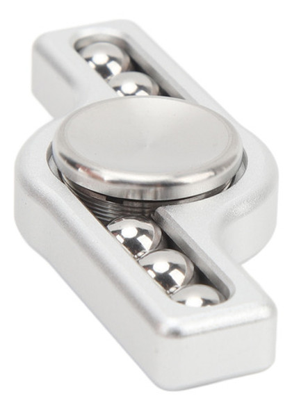 Brinquedo Rotativo Prateado Para Alívio Da Ansiedade, Rotaçã 0