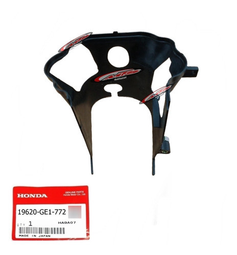 Plastico Cubre Cilindro Original Honda Elite 80 Moto Sur 0