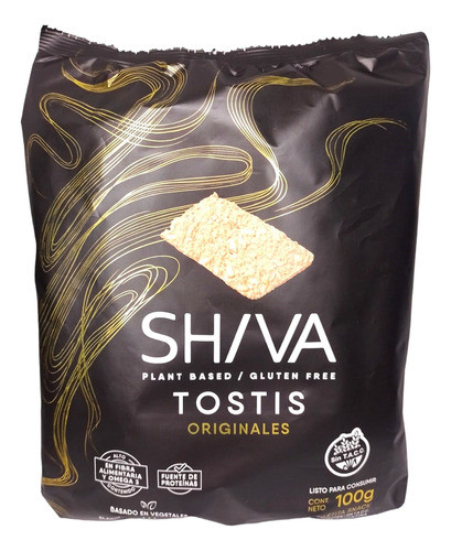 Galletitas Tostis Originales Shiva Sin Tacc X4 U. 0