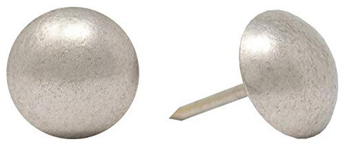 Tachas De Tapiceria Decorativa 16mm100u Niquel Peltre 0