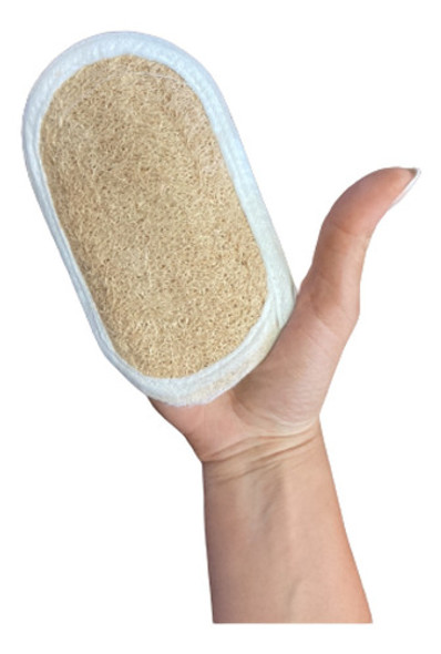 Guante Exfoliante Manopla Chica Esponja Vegetal 0