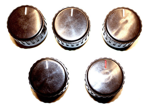 Perilla P/ Cocina Oro Azul 86 Marron C/largo Hlla X5 Unid 0