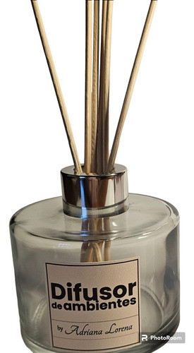 Difusor De Varillas 200 Cc De Vidrio Con Recarga 0