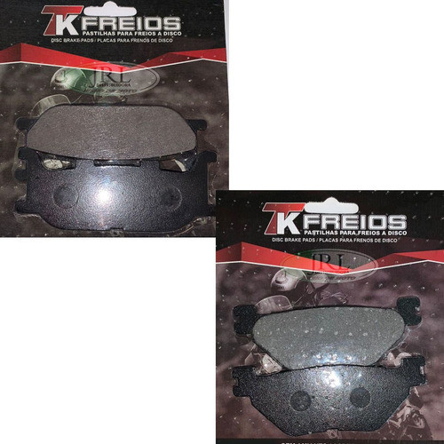 Kit Pastilha De Freio Yamaha Xvs 950 Midnight Star Ano 2009 0